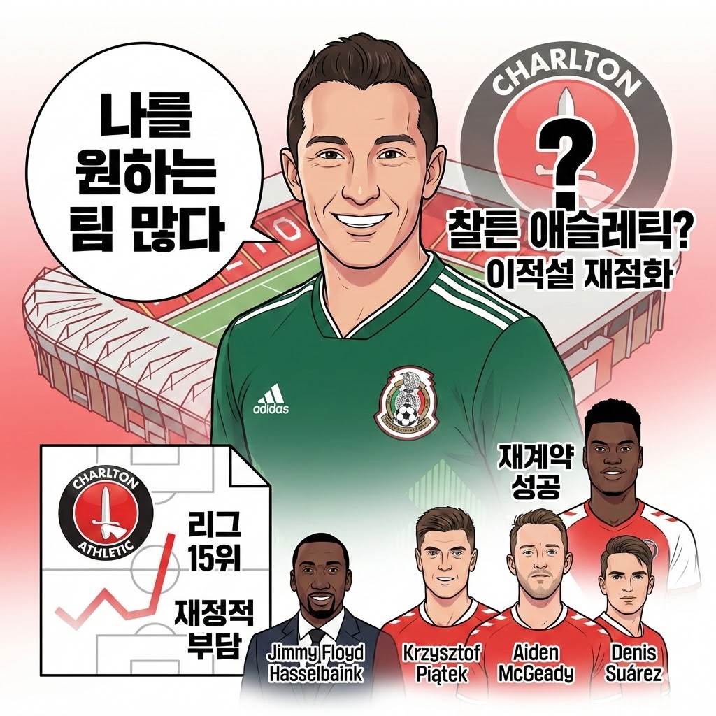 과르다도, 찰튼 이적? [나 원하는 팀 많다]